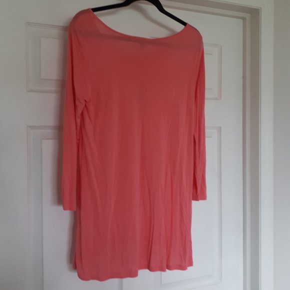 Cable & Gauge Top - Size L- Pink - Picture 2 of 4